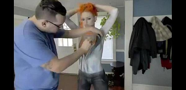  SuperScar Time Lapse Body Paint by Roustan